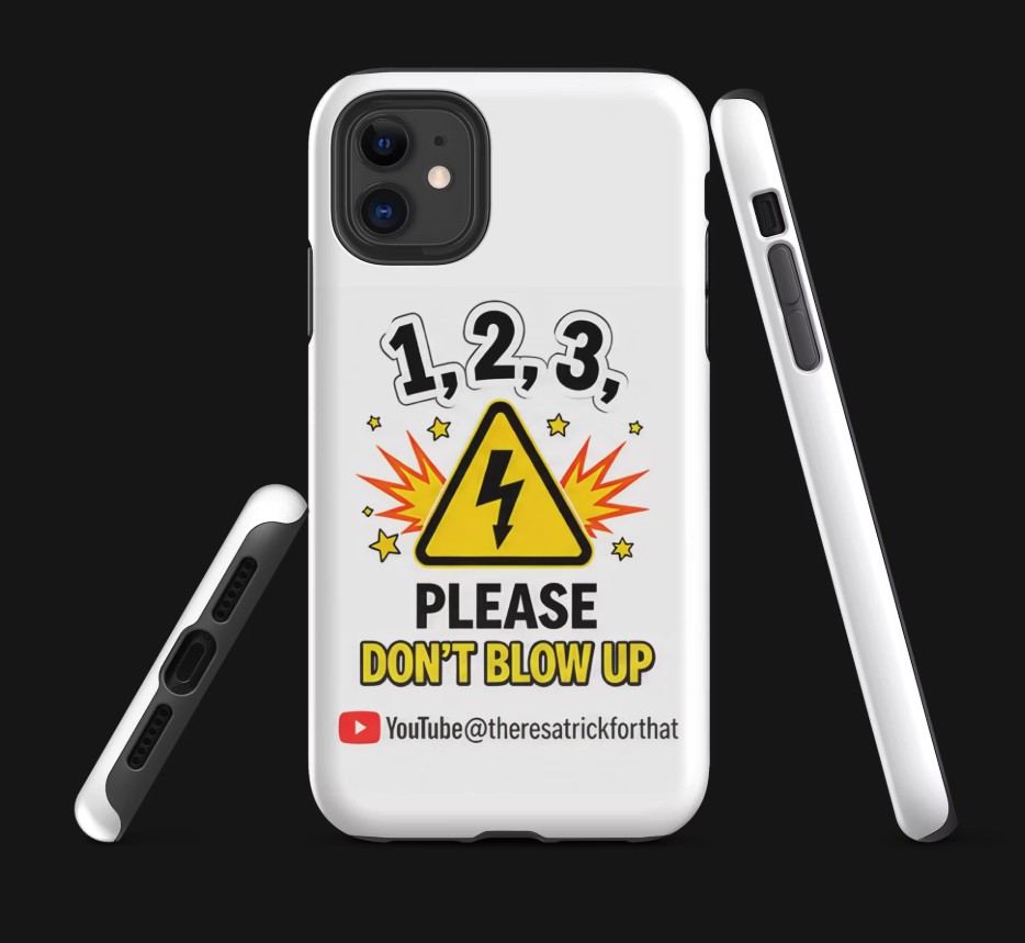 Charged By The Sun, Powered By Tricks Limited Edition iPhone Tough Case